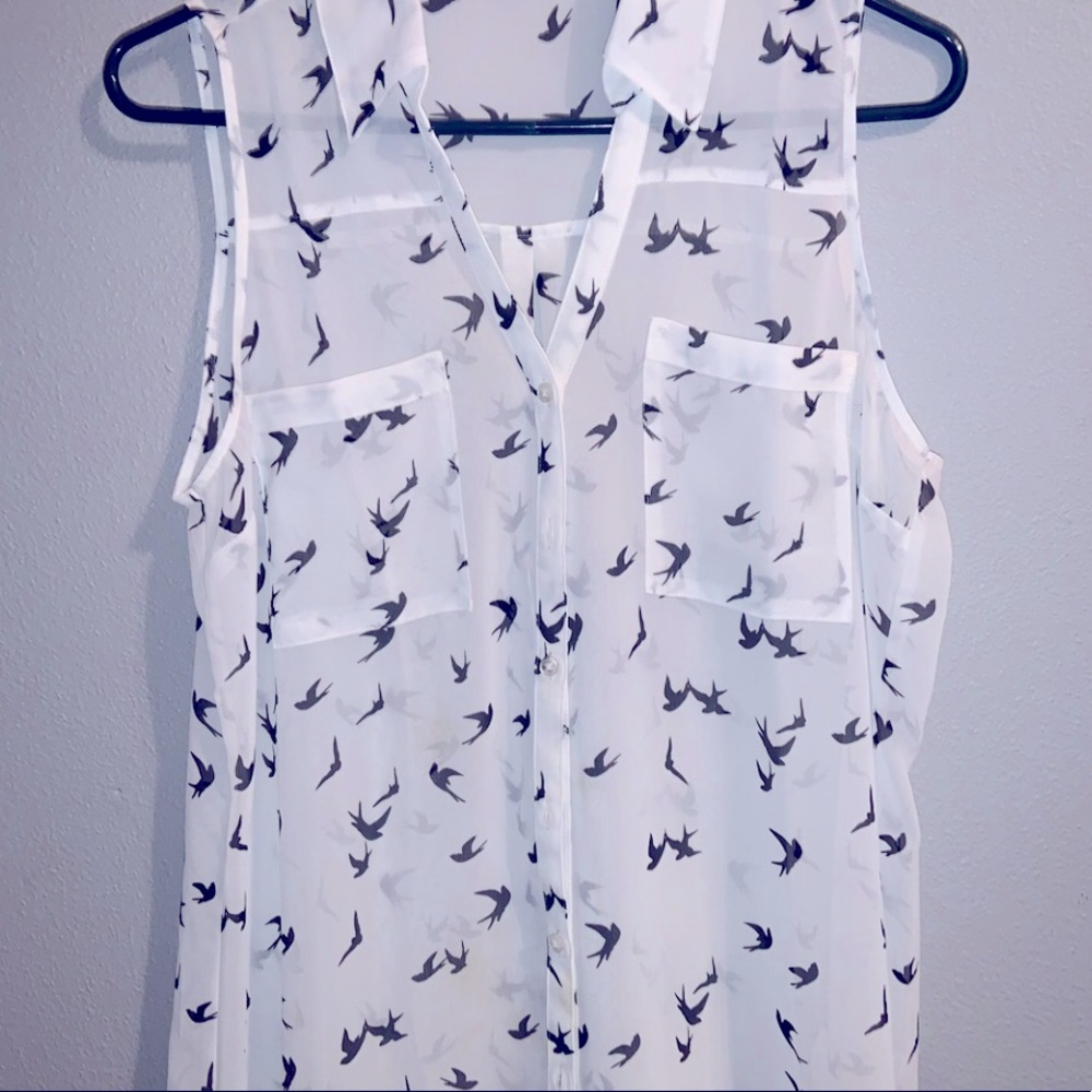 Sheer express blouse